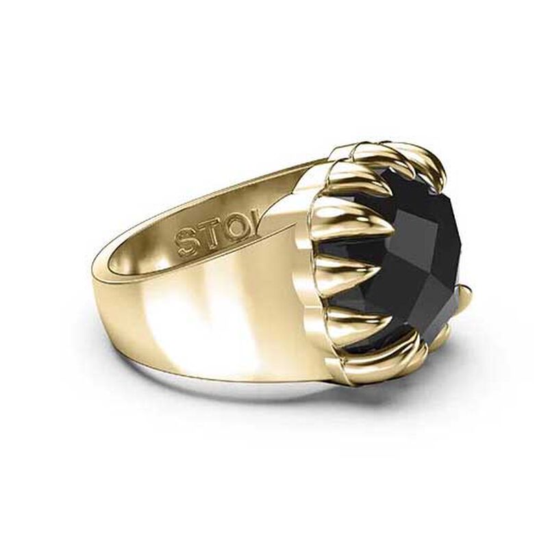 Stolen Girlfriends Club Claw Ring Onyx image number 2